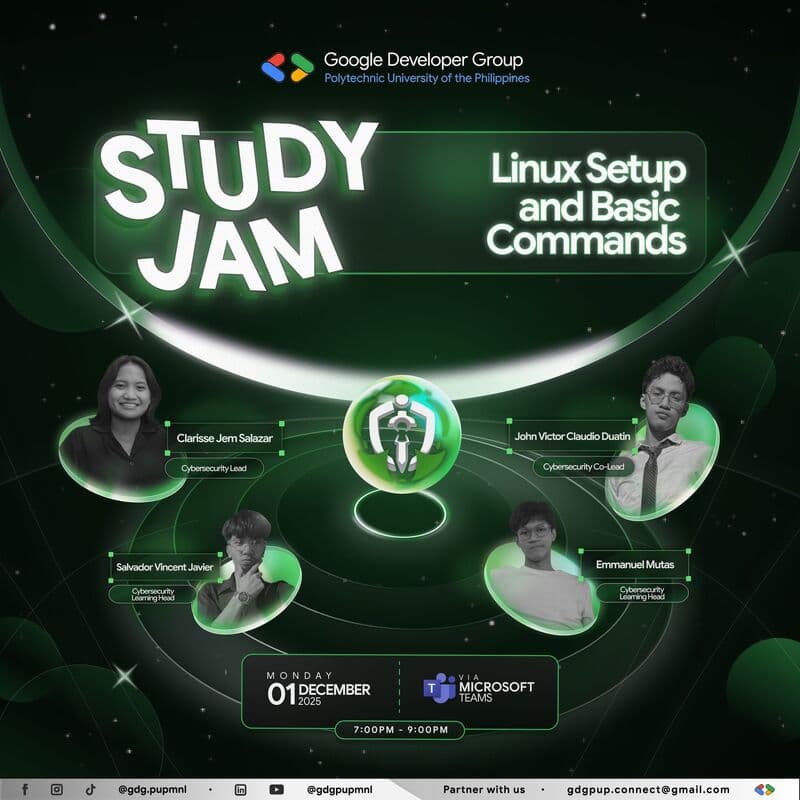 Cybersecurity Study Jams